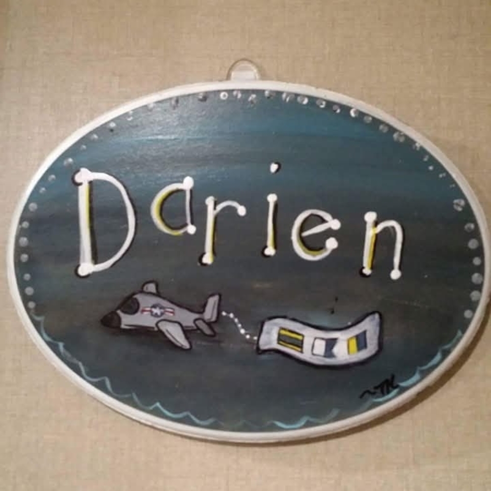 Hand Crafted Kids Sign